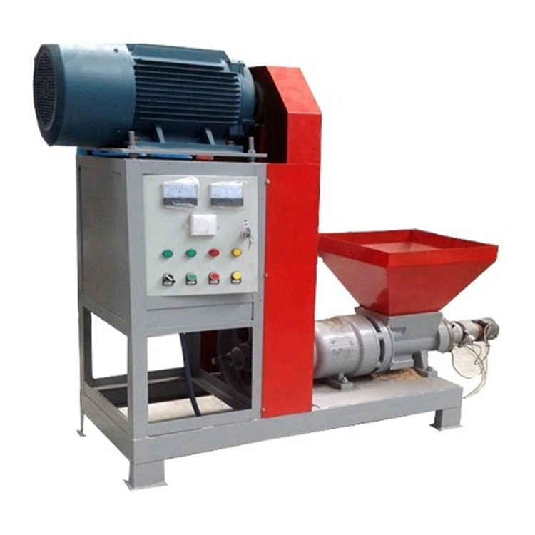 Wood briquette machine
