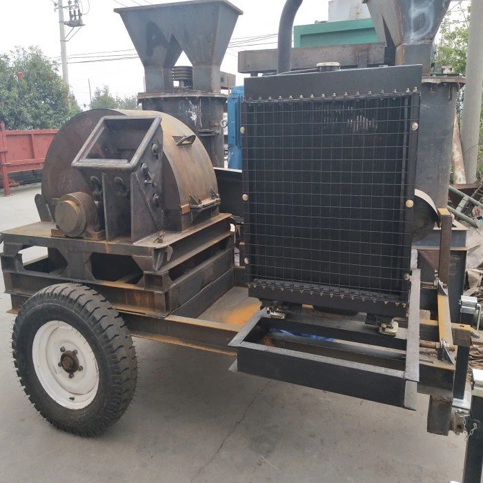 Mobile sawdust machine (3)