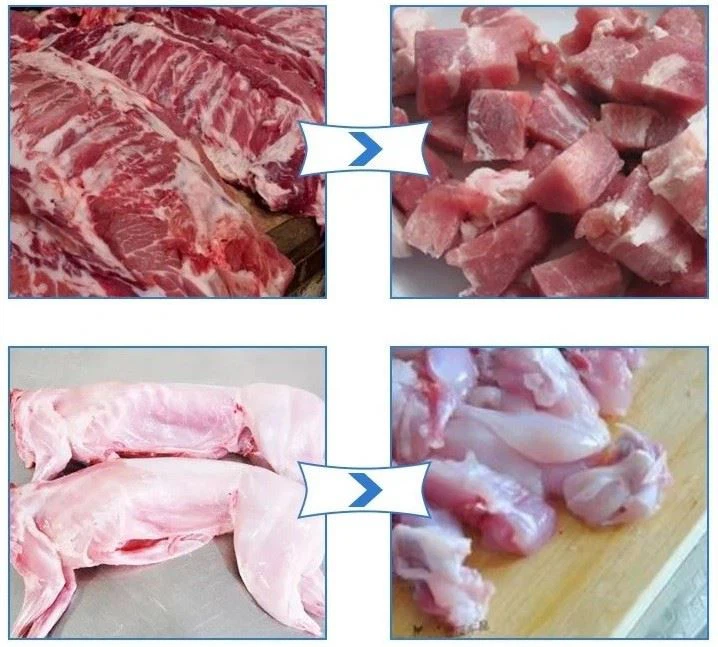 Pork Beef Cube Cutting Machine