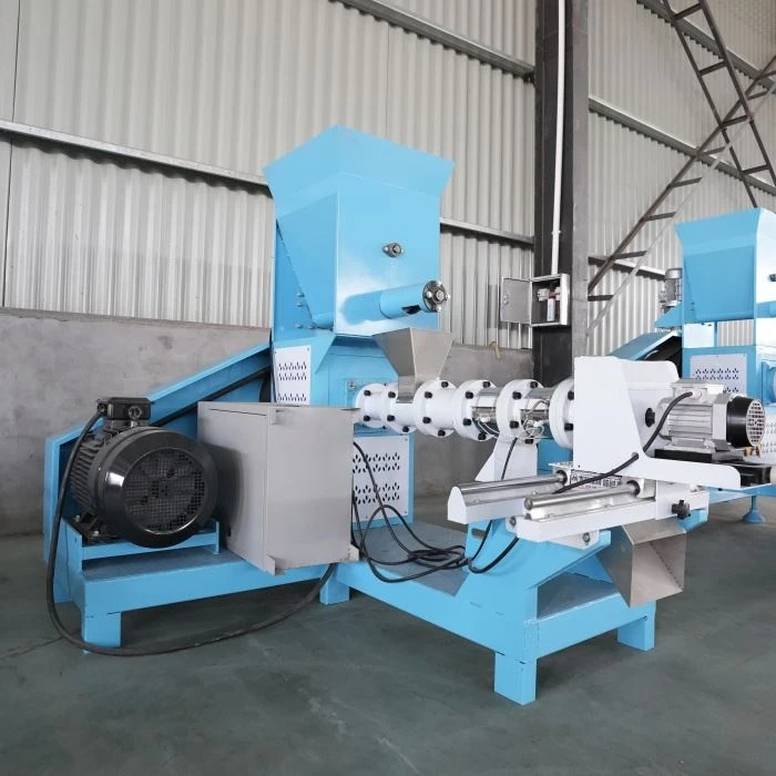 Diesel Engine Floating Fish Feed Extruder high quality