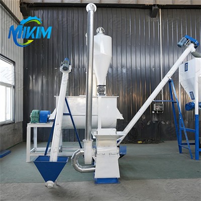 Chicken feed pellet production line Chicken feed pellet production line